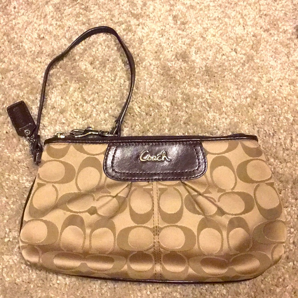 Large Coach Wristlet